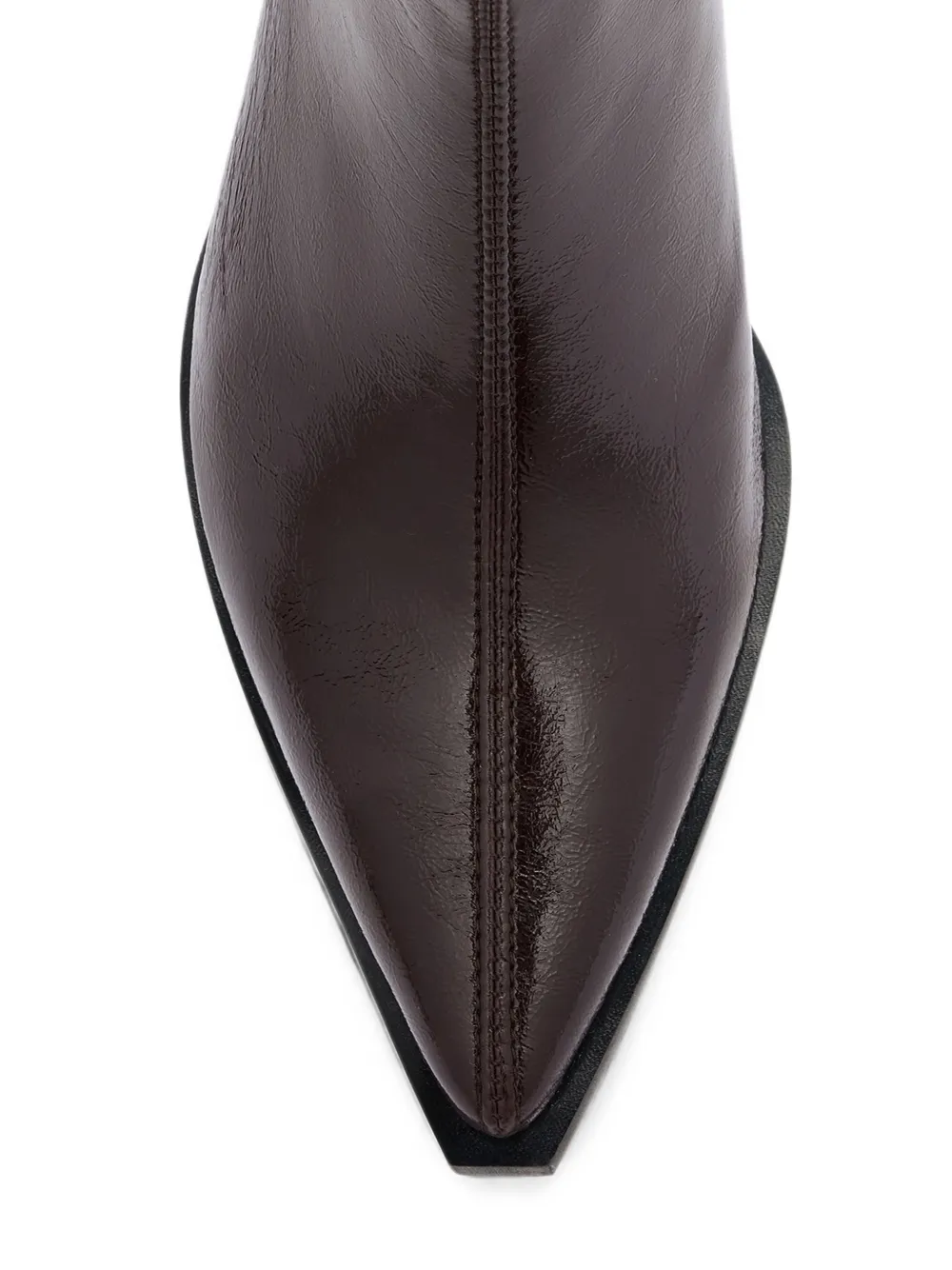 GANNI Ana boots in brown Bruin