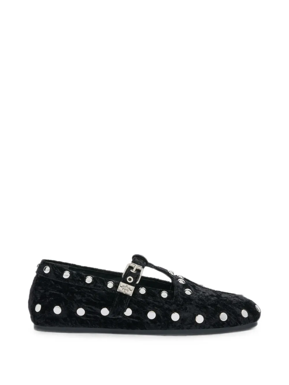 GANNI Mary Jenny in velluto nero