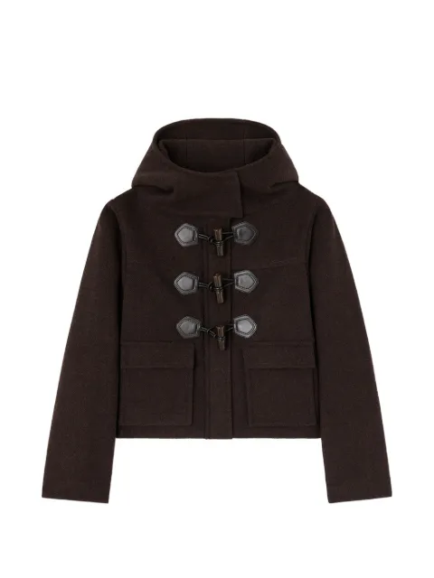GANNI duffle coat mini in wool