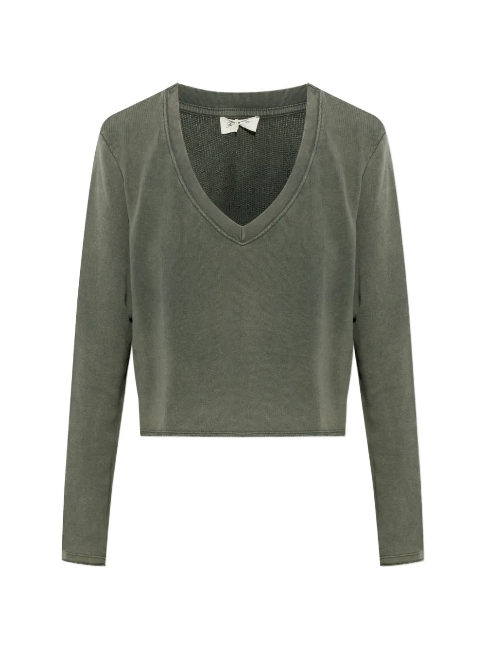 American Vintage Bepow V-neck sweatshirt - Grün