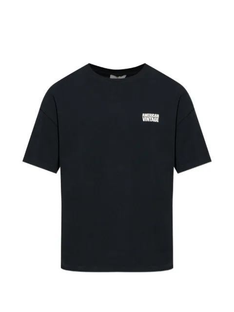 American Vintage playera con logo estampado