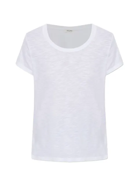 American Vintage crew-neck slub-texture T-shirt
