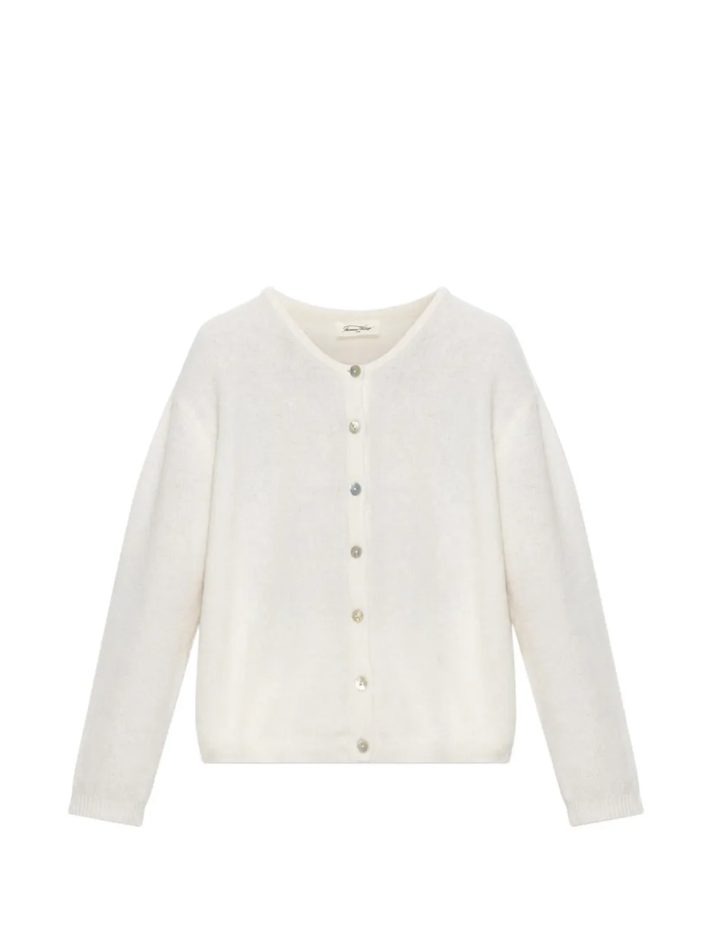 American Vintage button-fastening knitted cardigan - Toni neutri