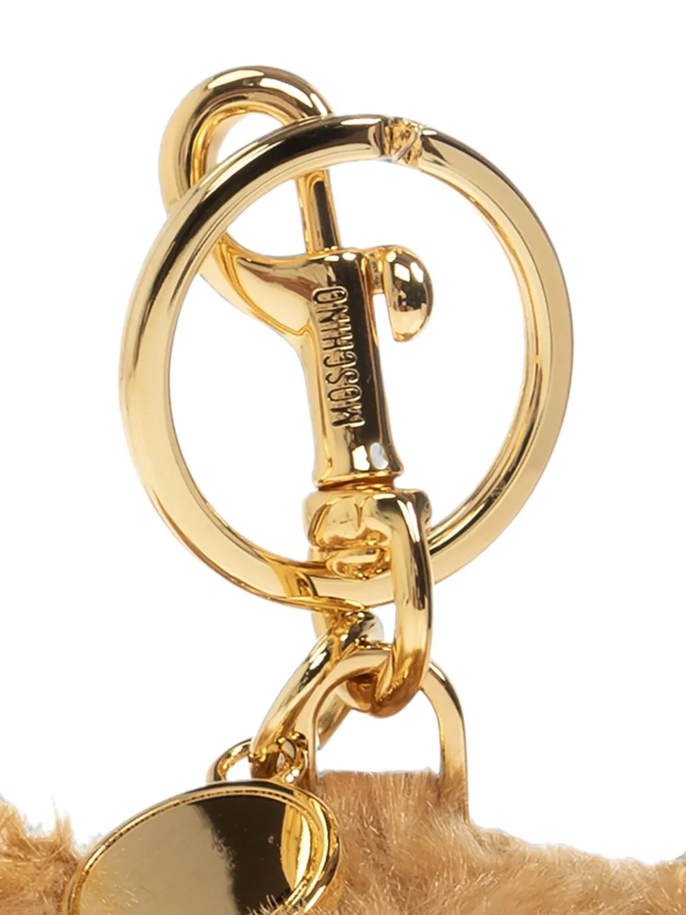 Moschino Sleutelhanger met teddybeer Bruin