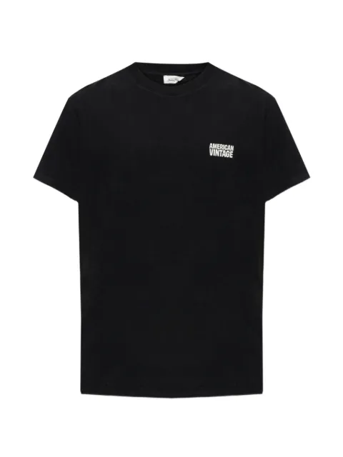 American Vintage logo-print T-shirt
