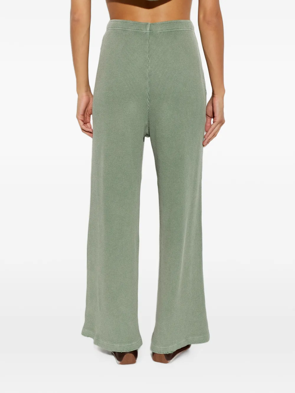 American Vintage Gebreide trainingsbroek Groen