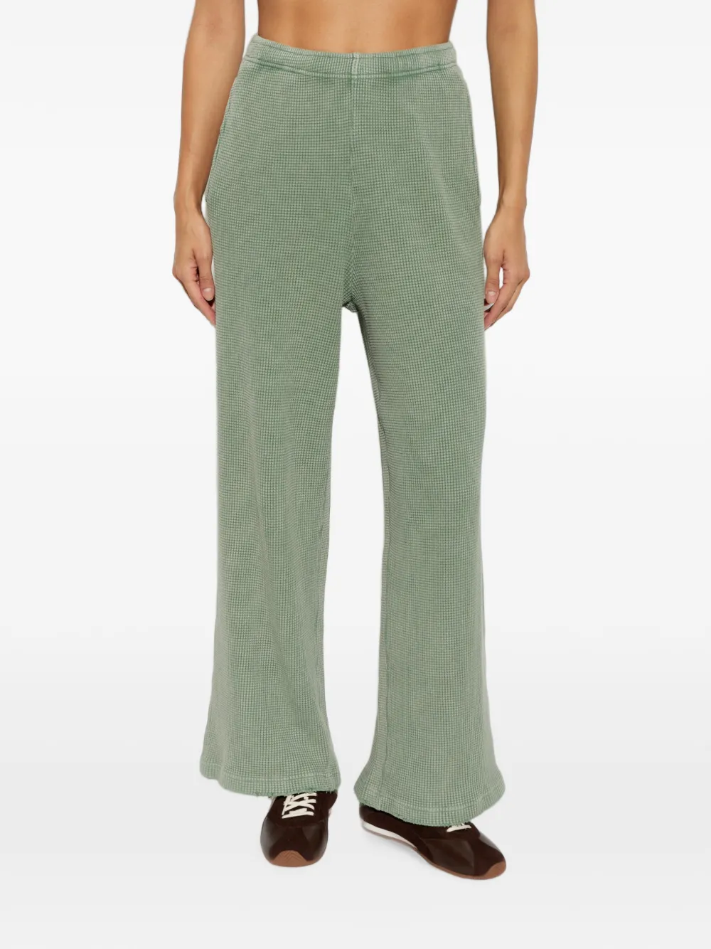 American Vintage Gebreide trainingsbroek Groen