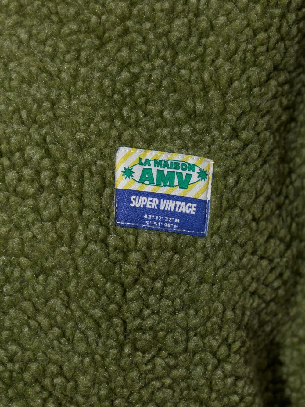 American Vintage Bodywarmer met logopatch Groen