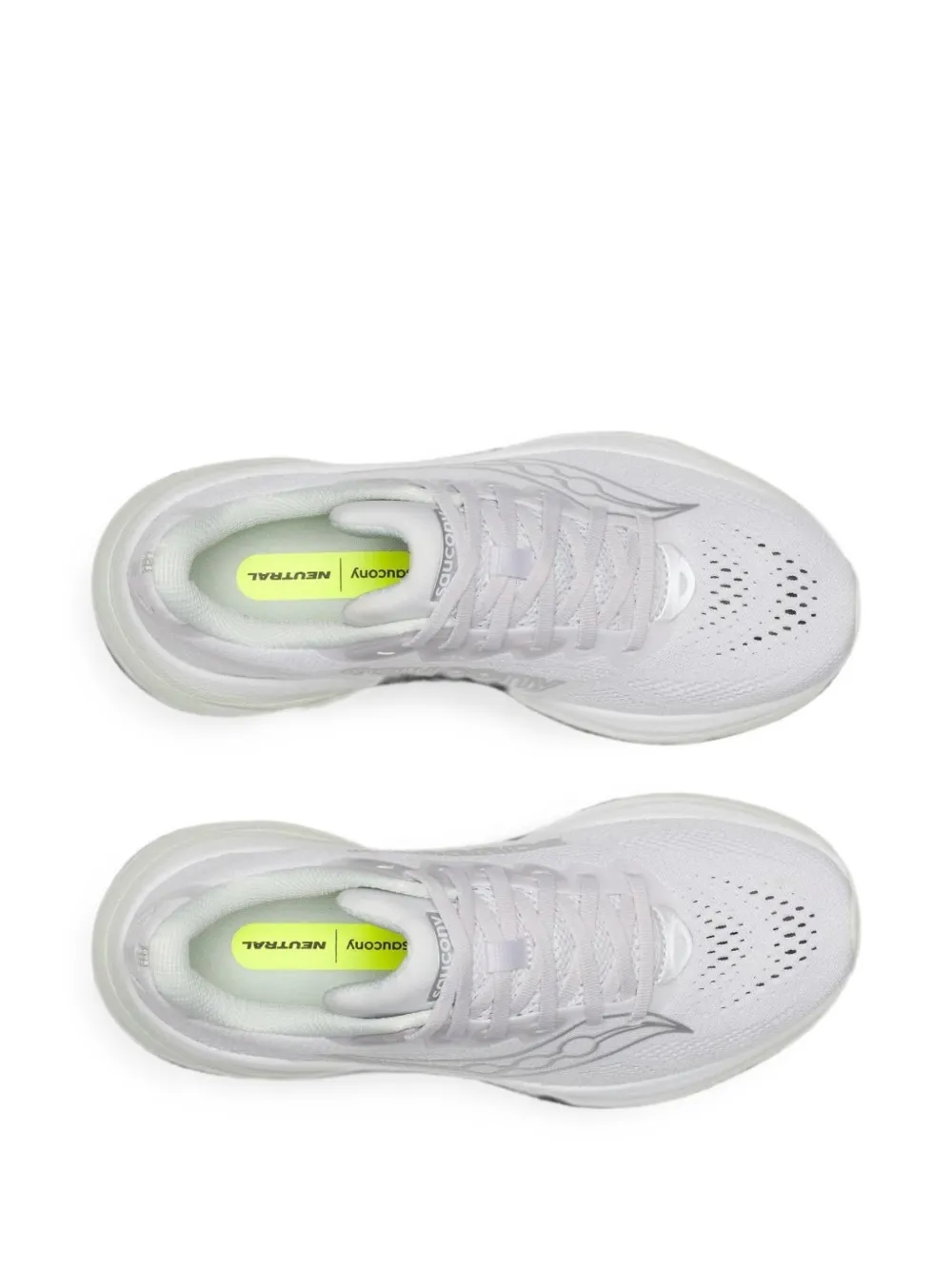 Saucony Ride 19 logo-detail sneakers Grijs