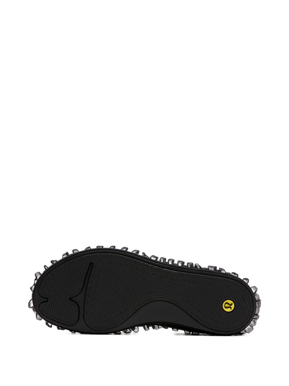 GANNI ruffled slip-on sneakers Zwart