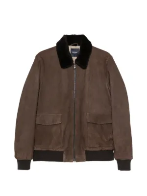Brioni スエード ジャケット | ブラウン | FARFETCH JP