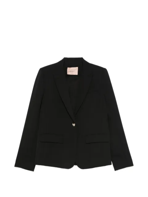 TWINSET blazer con botones de corazón