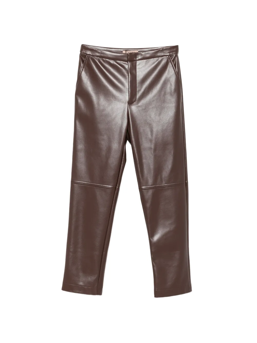 TWINSET seam-detail trousers - Braun