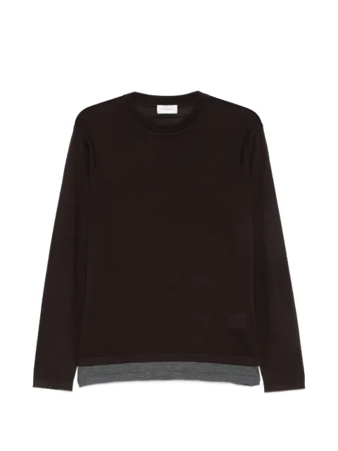 Paolo Pecora crew-neck long-sleeve knit