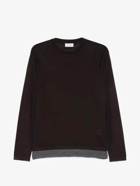 Paolo Pecora crew-neck long-sleeve knit
