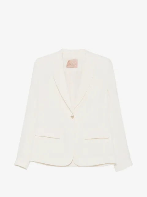 TWINSET blazer à simple boutonnage