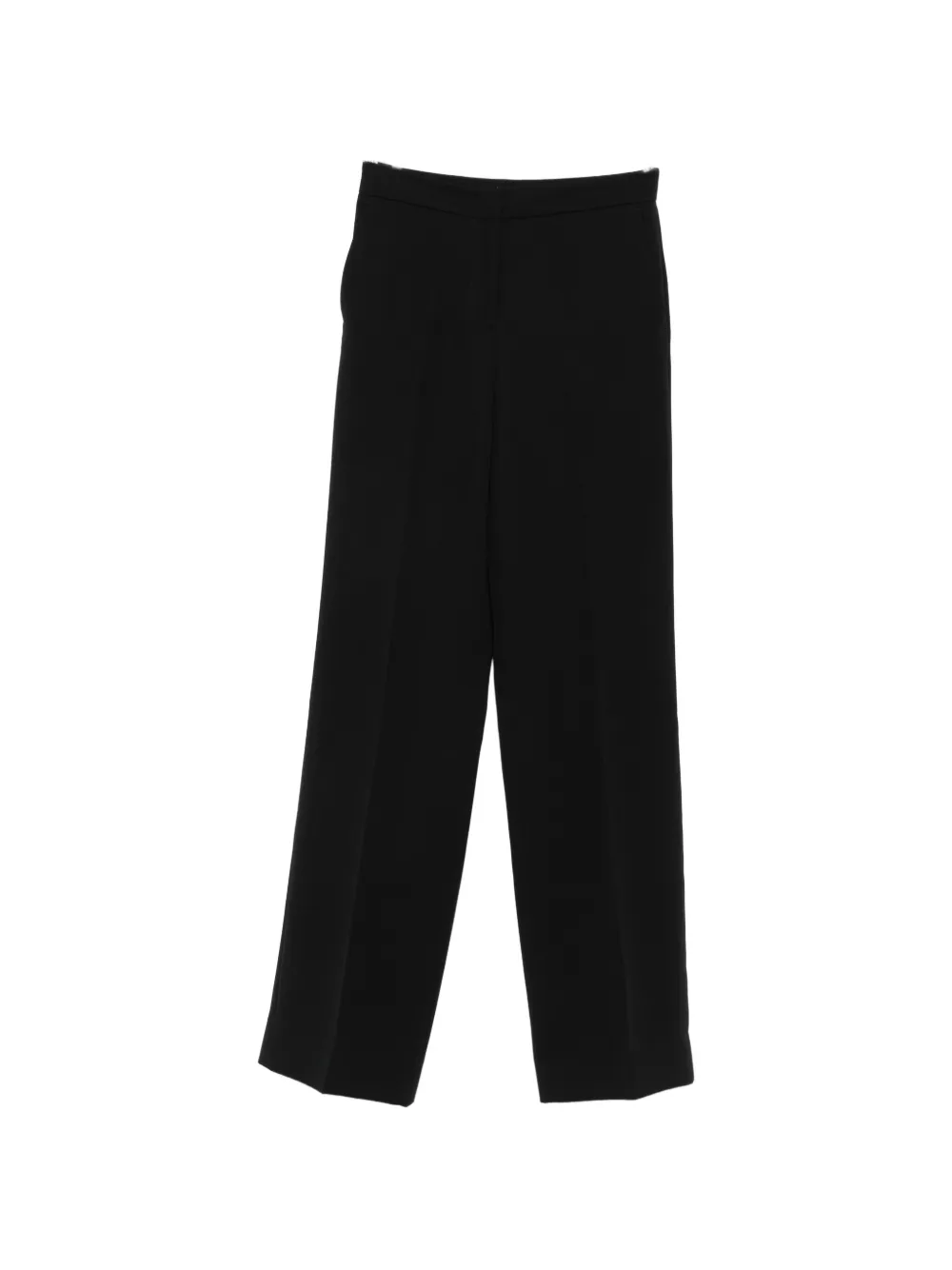 Twinset Wide-leg Tailored Trousers In White
