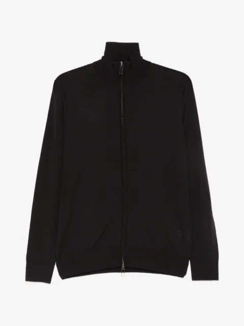 Paolo Pecora zip-up high-neck cardigan