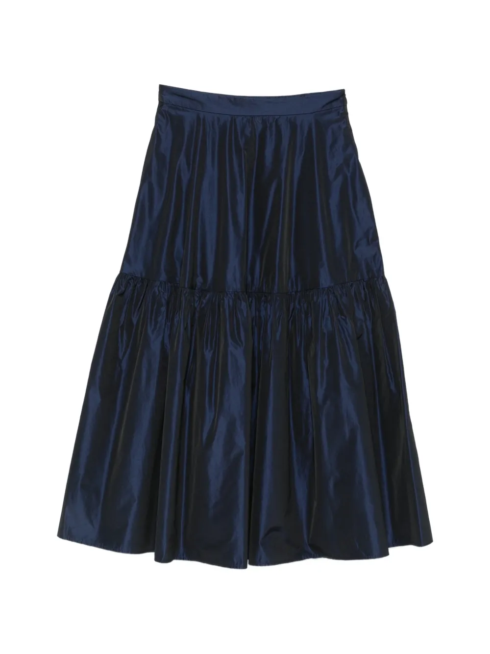 Rosso 35 tiered midi skirt