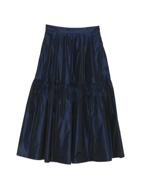 Rosso 35 tiered midi skirt