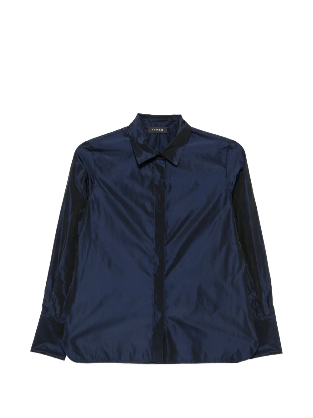 Rosso 35 Hemd mit changierendem Finish - Blau