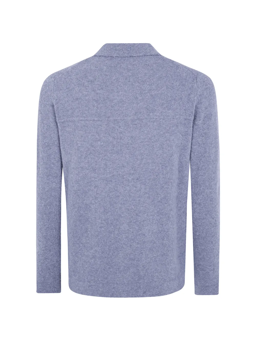 Zanone Vest met kraag en knopen Grijs