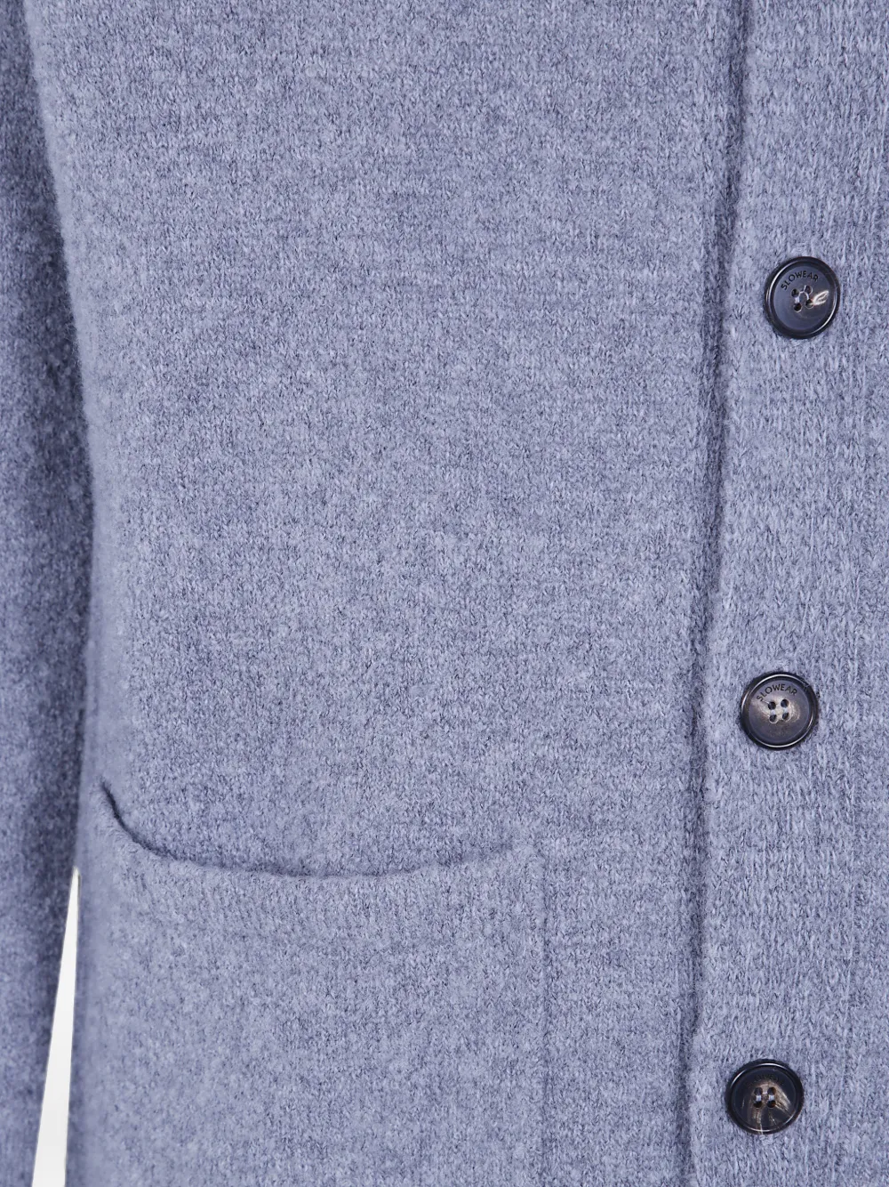 Zanone Vest met kraag en knopen Grijs