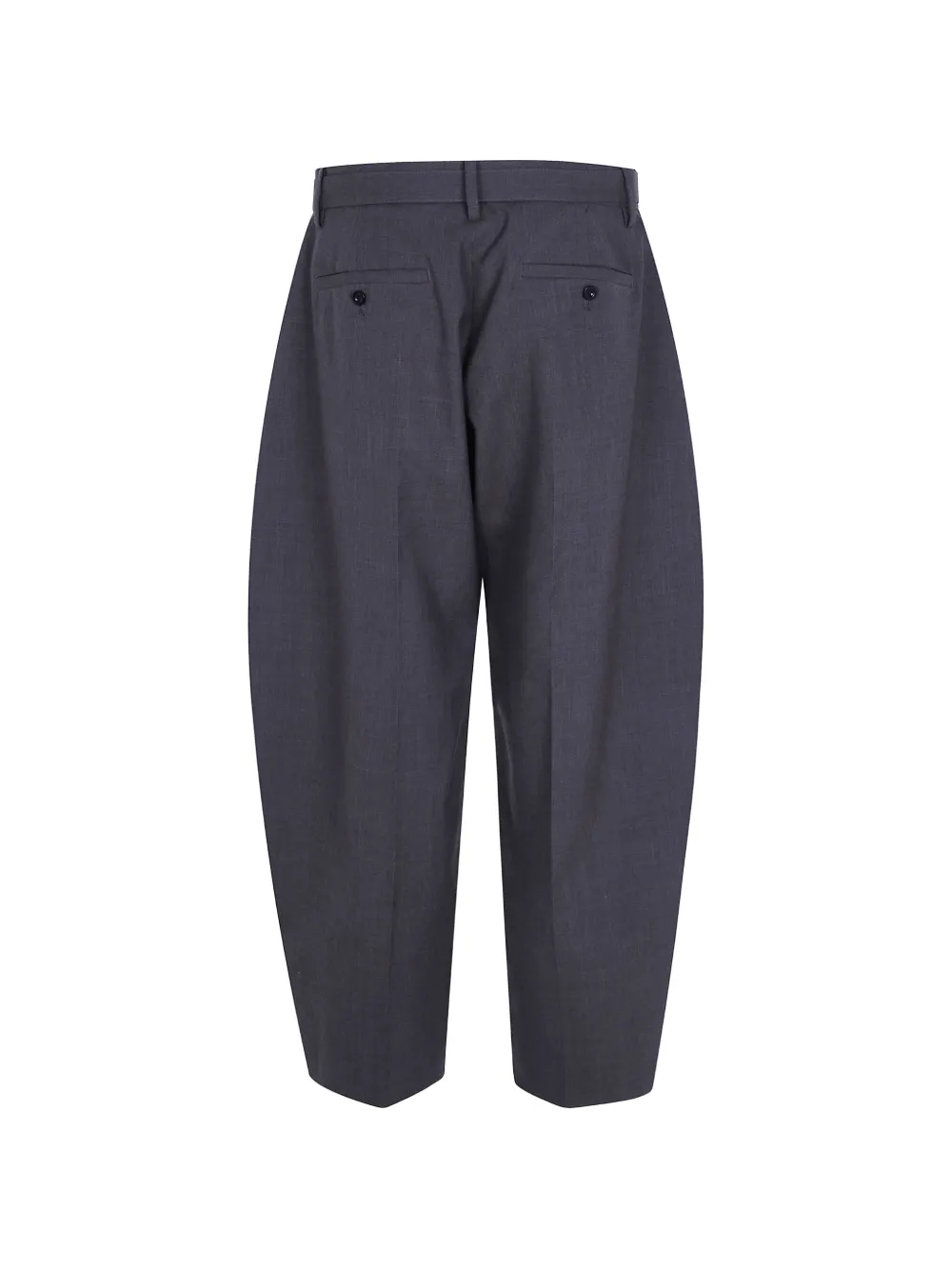 sacai Pantalon met ceintuur Bruin