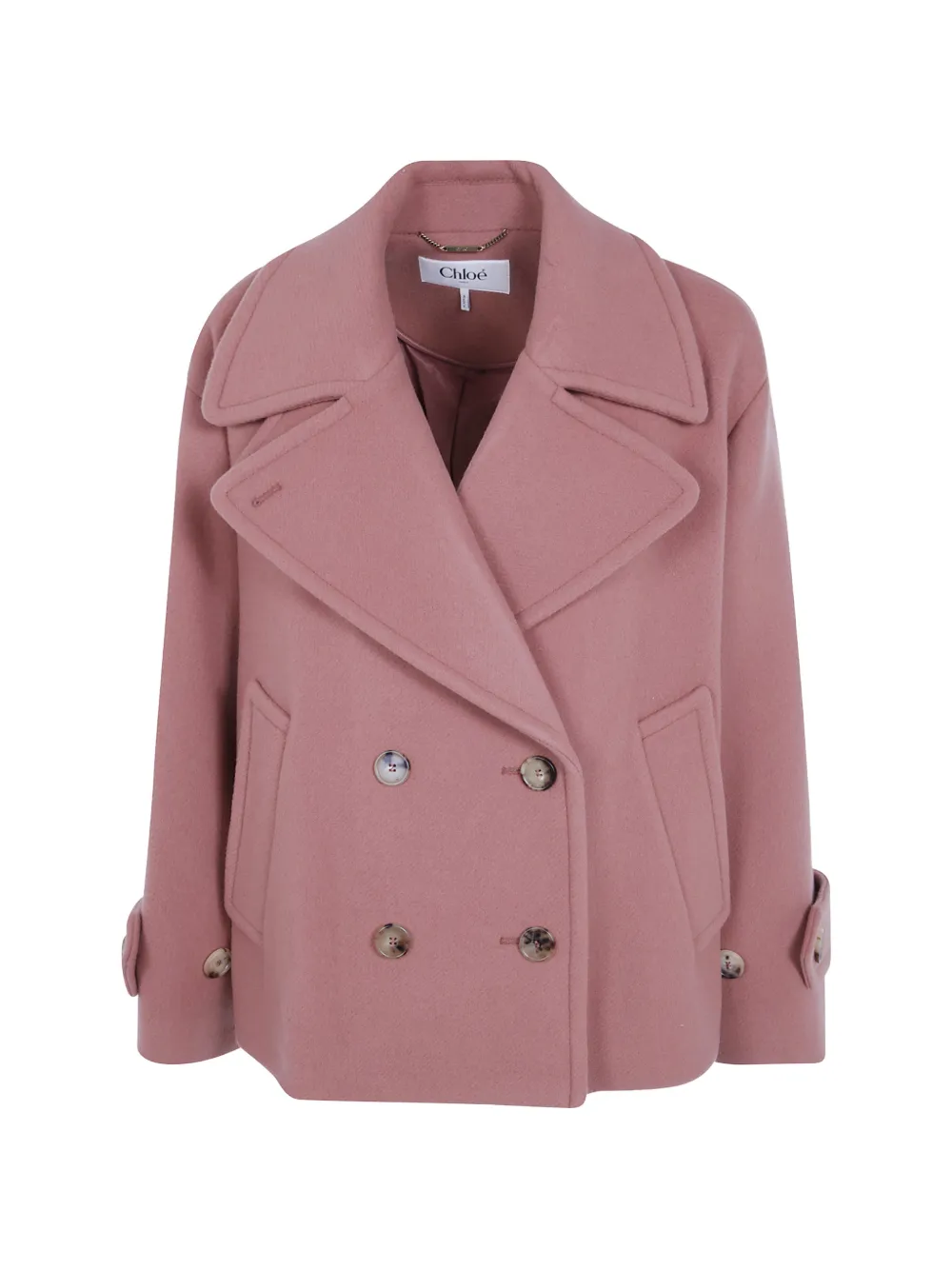CHLOÉ WOOL DOUBLE-BREASTED COAT