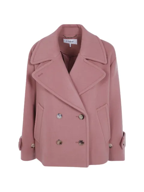 Chloé wool double-breasted coat