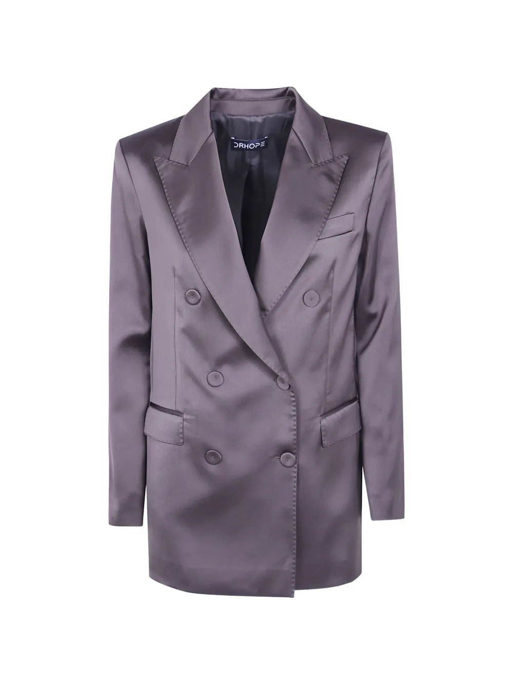 DRHOPE double-breasted blazer - Brown