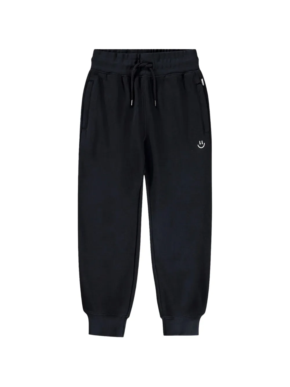 Molo logo-embroidered track pants - Nero