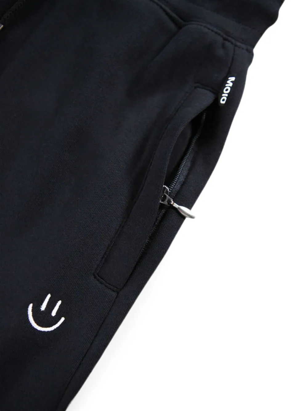 Molo Trainingsbroek met geborduurd logo Zwart