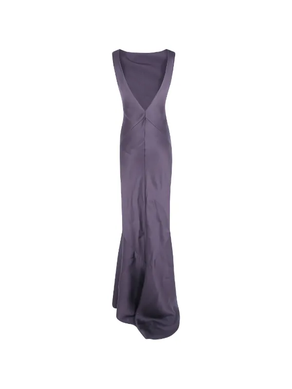 max mara evening dresses | Woman - Long lightweight cady dress - Green a bustier design MaxMara Long Dress Size S