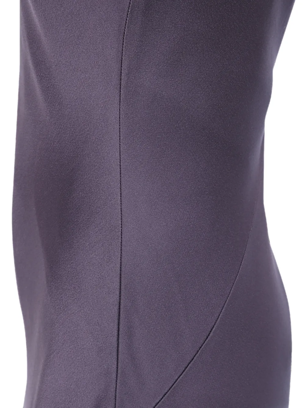 Max Mara Maxi-jurk met diepe ronde hals Bruin