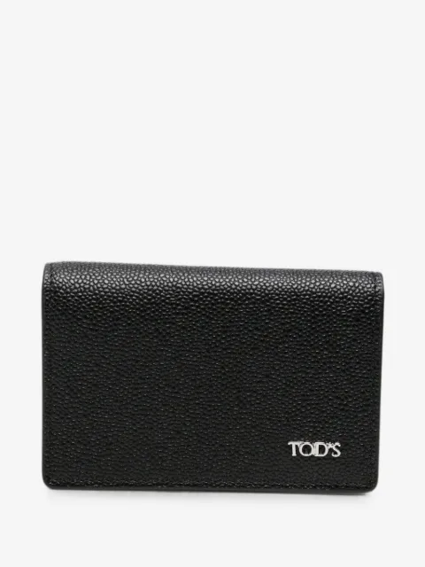 Tod's grainy-leather cardholder