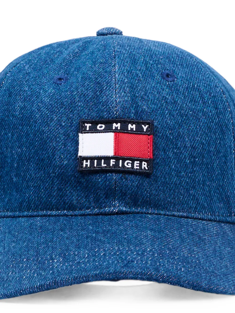 Tommy Hilfiger Junior Honkbalpet met logopatch Blauw