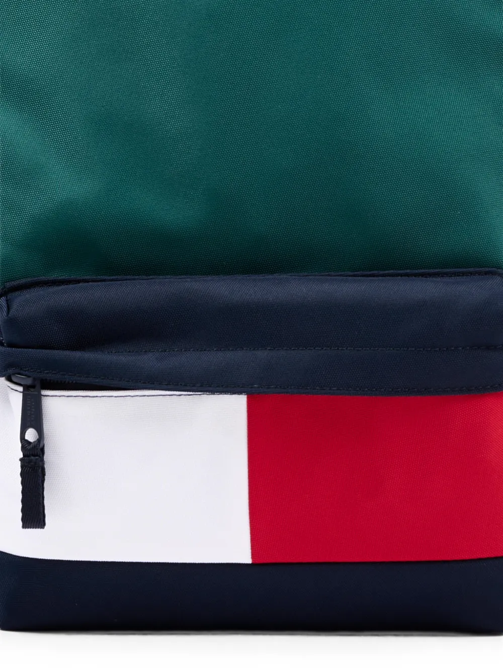 Tommy Hilfiger Junior Rugzak met colourblocking en logopatch Groen