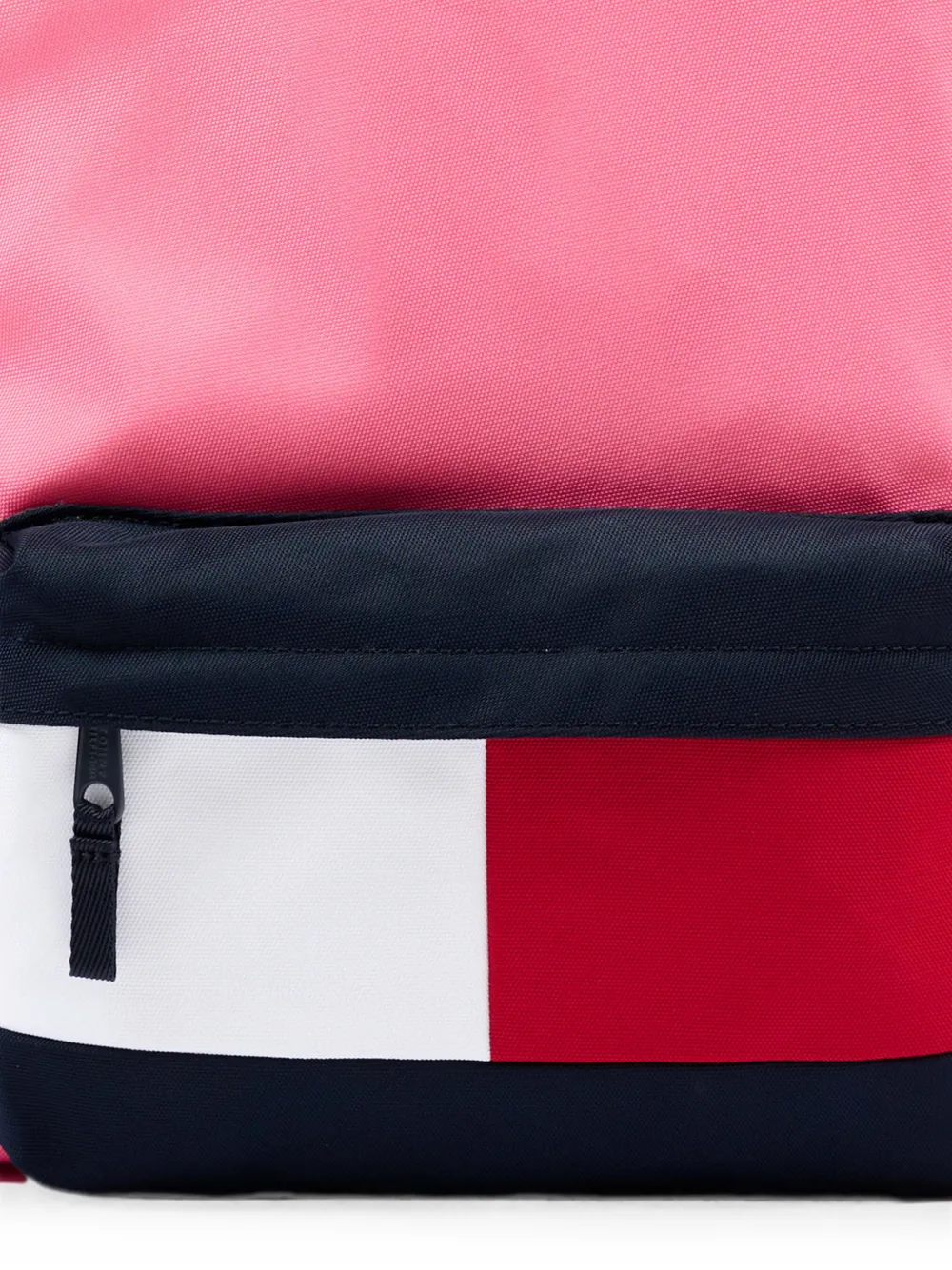 Tommy Hilfiger Junior Rugzak met colourblocking en rits aan de voorkant (16 l) Roze