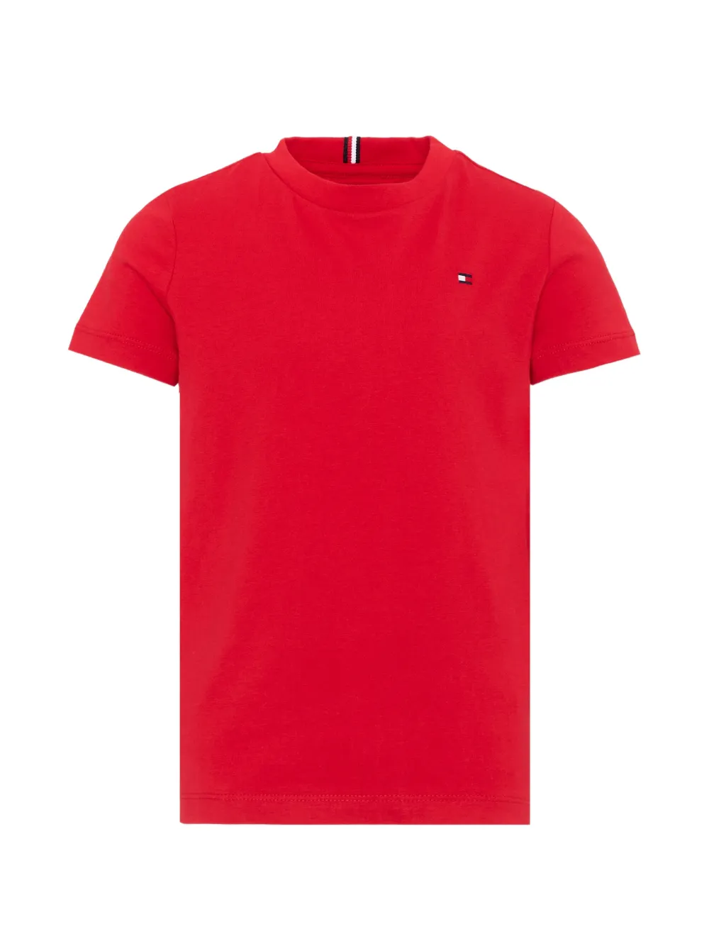 Tommy Hilfiger Junior T-Shirt mit Logo-Stickerei - Rot