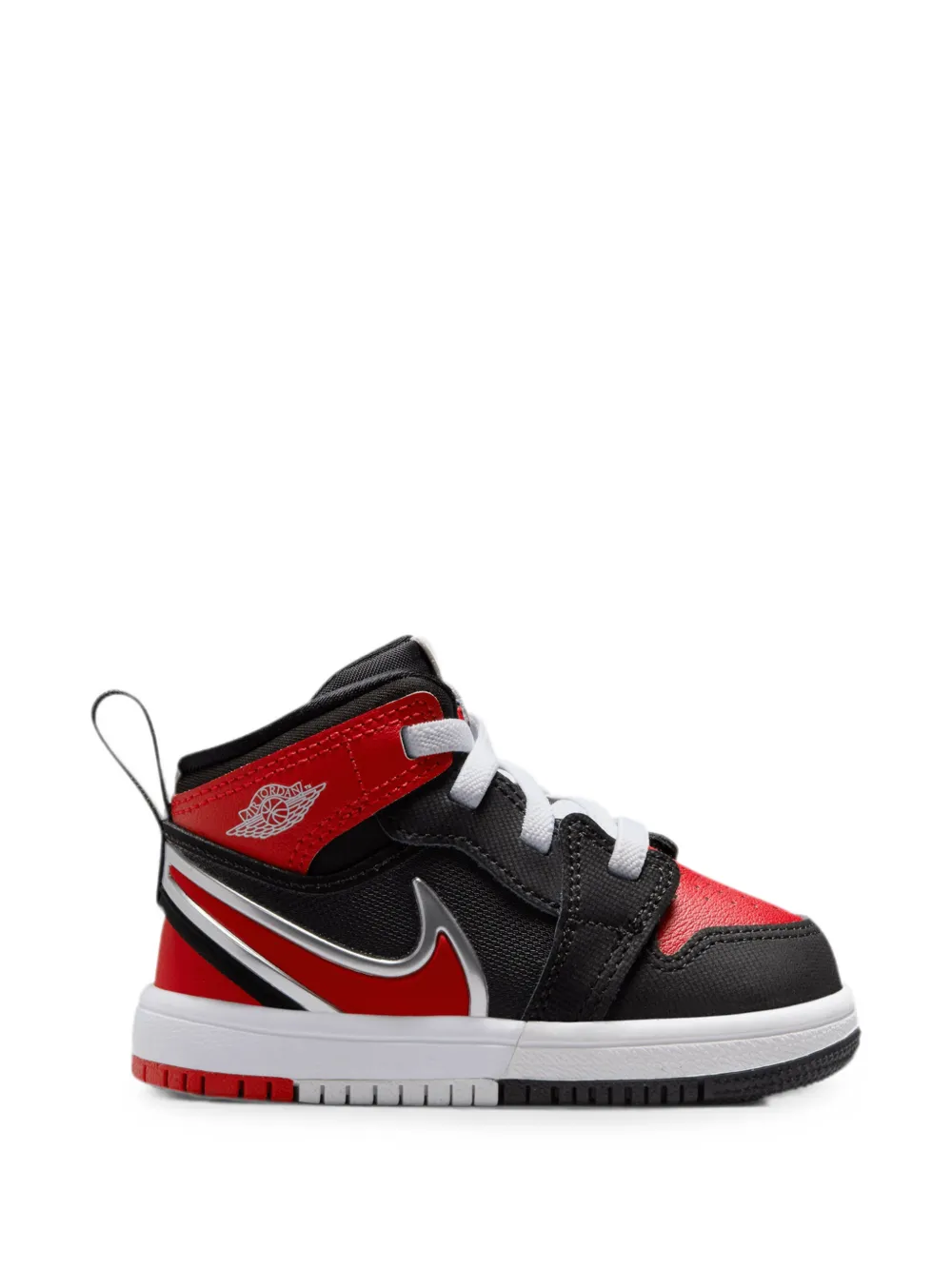 Jordan Kids Jordan 1 Mid RM EasyOn sneakers Zwart