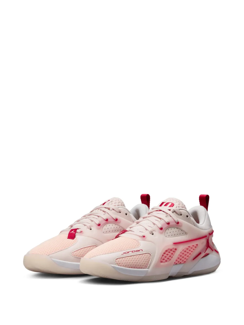 Jordan Heir mesh sneakers Roze