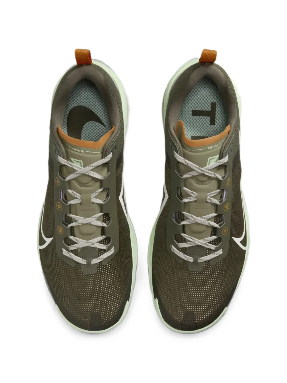 Nike React Terra Kiger 9 sneakers Groen