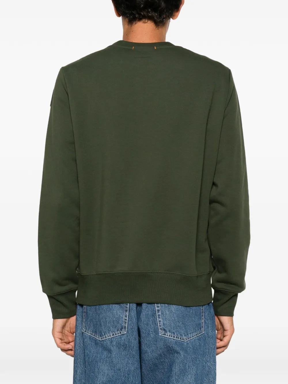 Parajumpers Trui met logopatch Groen
