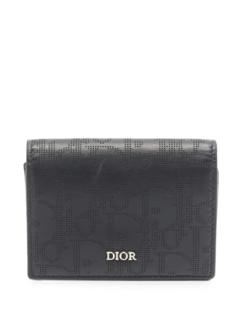 Christian Dior Pre-Owned 2000s Oblique perforated wallet