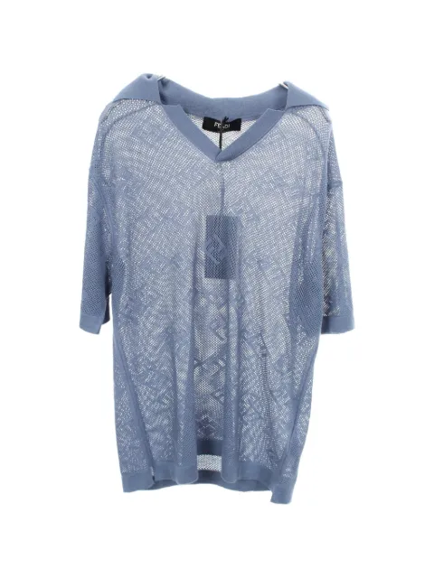 Fendi Pre-Owned 2010s FF-logo top