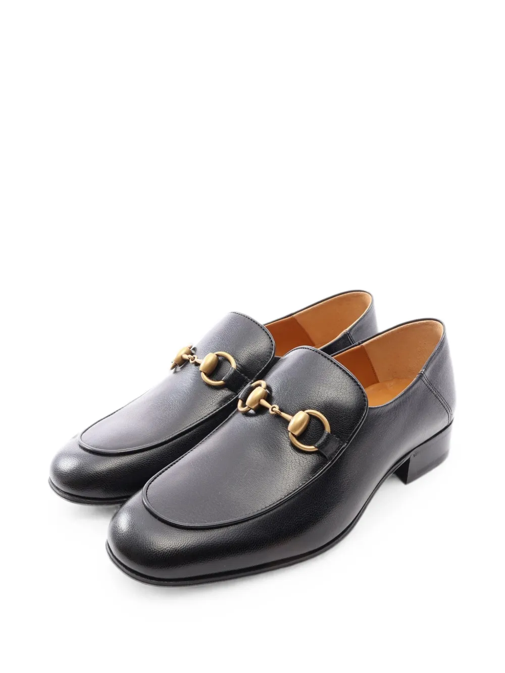 Gucci Pre-Owned Horsebit leather loafers - Black