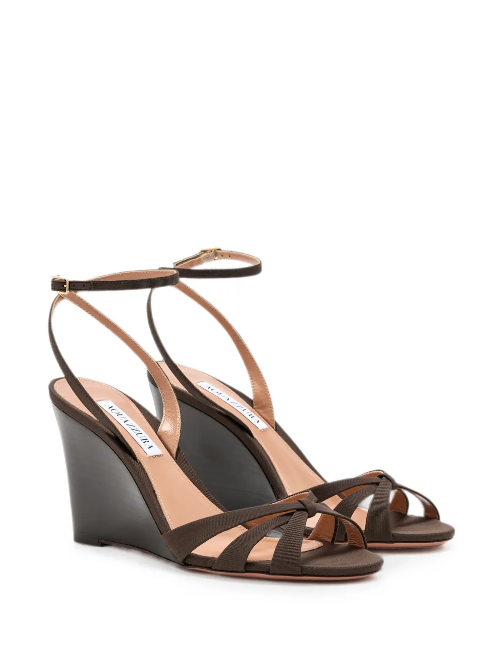 Aquazzura Tati buckle-fastening sandals Bruin