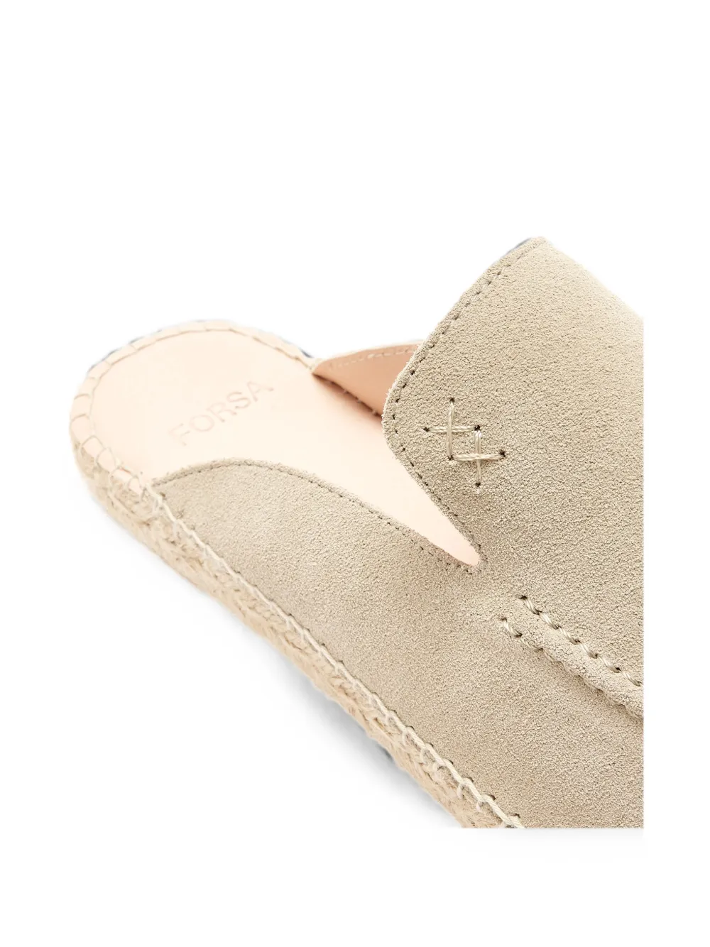 Forsa Emmanuel suede espadrilles Beige