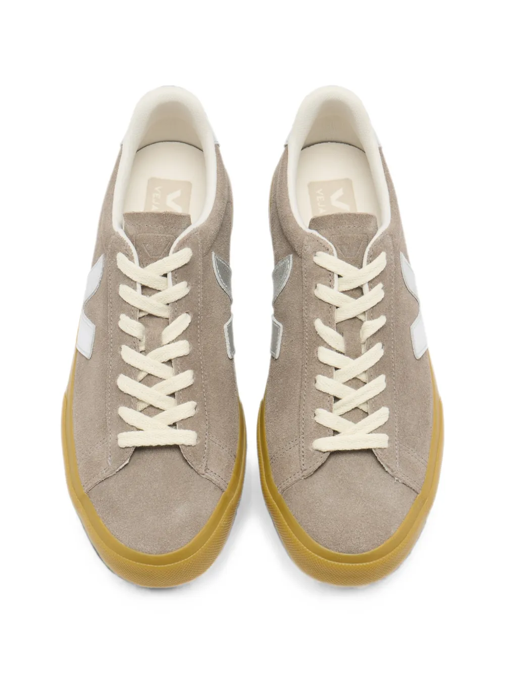 VEJA Campo logo-patch sneakers Bruin
